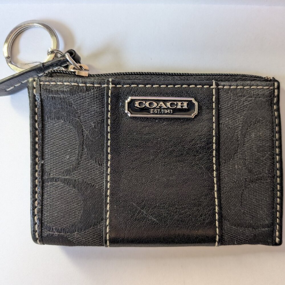 Authentic Coach card holder